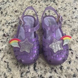 Mini Melissa sandals in great condition